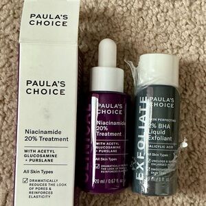 Paula's Choice Niacinamide 20% Treatment & EXFOLIATE